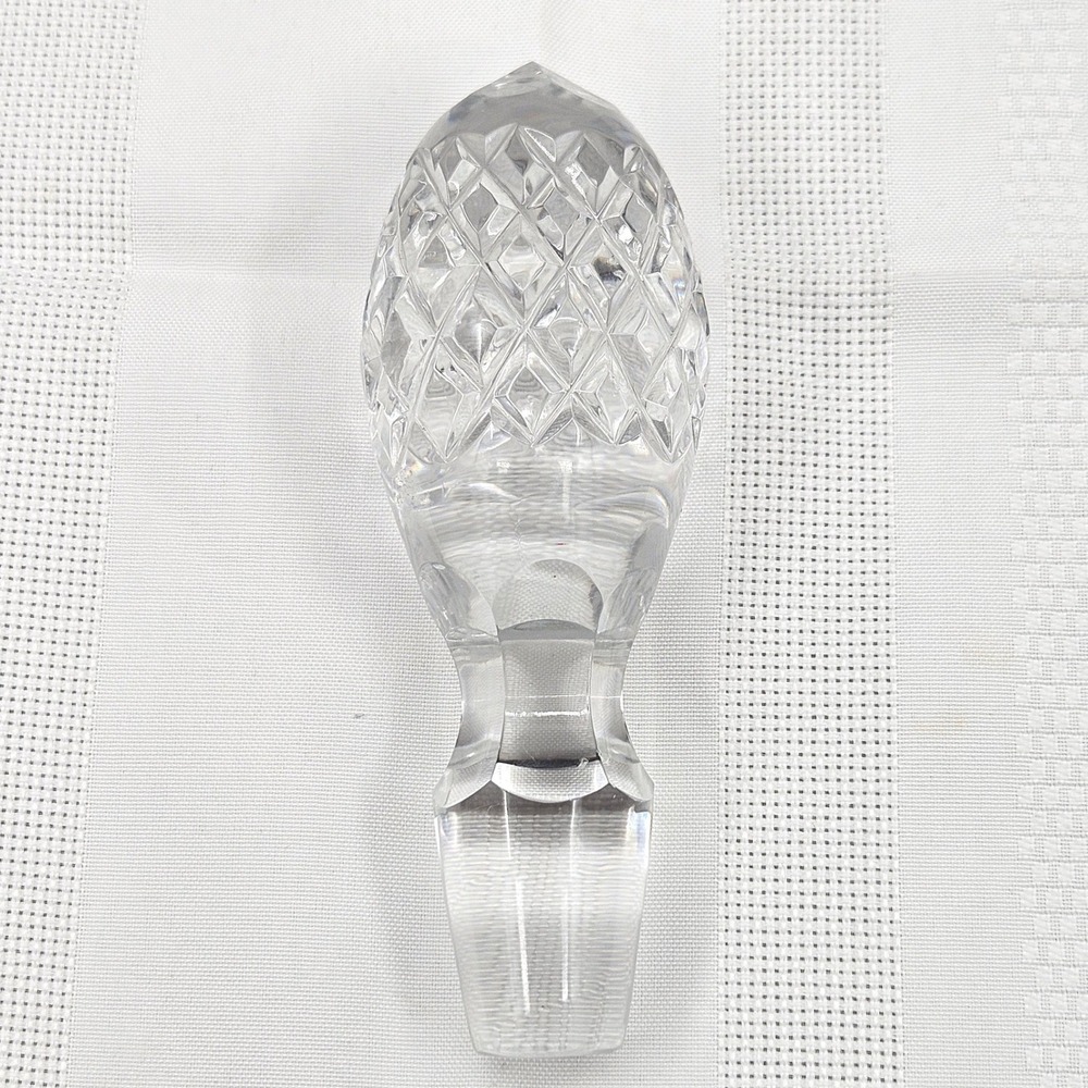 Crystal Decanter Stopper Cut‎ Glass Shape Elegant Barware Replacement